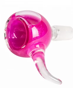 West Coast Gifts Red Eye Glass Glow-In-The-Dark 14mm Glass-On-Glass Pull-Out Bong Bowl