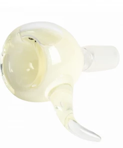 West Coast Gifts Red Eye Glass Glow-In-The-Dark 14mm Glass-On-Glass Pull-Out Bong Bowl