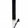 Hoss Glass 18" Straight Tube Bong With Colored Top