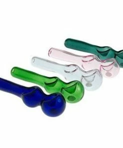 Puff Jellyfish Coloured Double Bowl Pipe