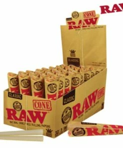 HBI RAW Classic Pre Rolled Cones Rolling Papers
