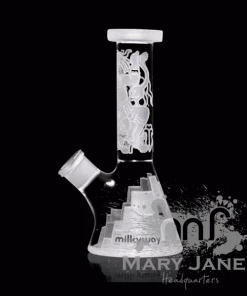 Top 10 π Milkyway Glass 7.5" Tall Mayan Fort Mini Dab Rig π€© 5 Milkyway Glass 7.5