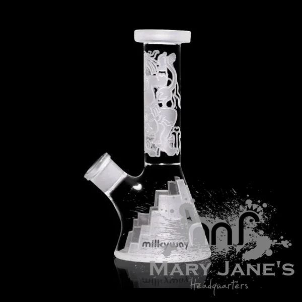 Top 10 π Milkyway Glass 7.5" Tall Mayan Fort Mini Dab Rig π€© 3 Milkyway Glass 7.5" Tall Mayan Fort Mini Dab Rig