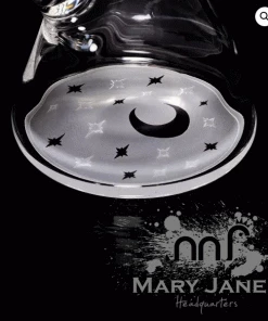 Milkyway Glass 14" Tall 9mm Glass Midnight Beaker Bong