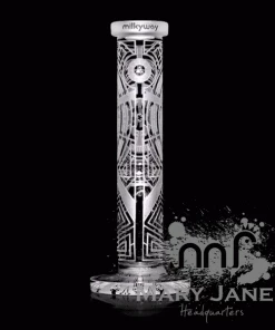 Milkyway Glass 12" Tall 9mm Nuclear Tube Bong