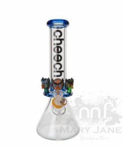 3 Owl Bong (12" Beaker) By Cheech Glass