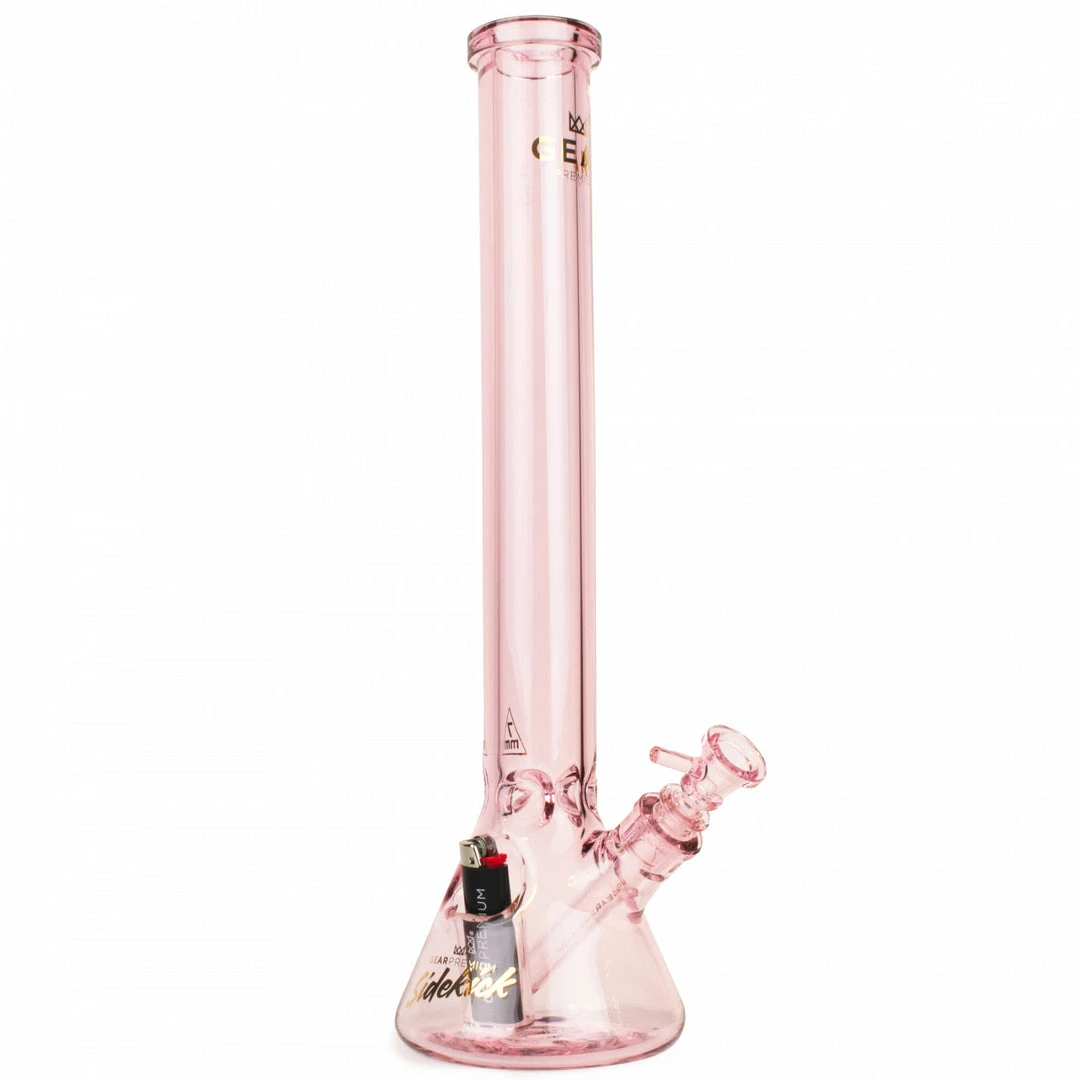 Wholesale 💯 West Coast Gifts Gear Premium 18" Tall 7mm Thick Sidekick Beaker Bong W/ Lighter Holster 😍 6 West Coast Gifts Gear Premium 18" Tall 7mm Thick Sidekick Beaker Bong W/ Lighter Holster