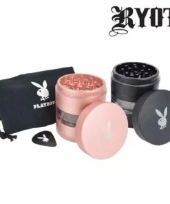 HBI New Arrivals Playboy X Ryot 2.2″ 4-Piece Jar Body Grinder