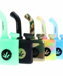 BOB Headquarters Bongs Piece Maker Klutch Packable Silicone Water Pipe