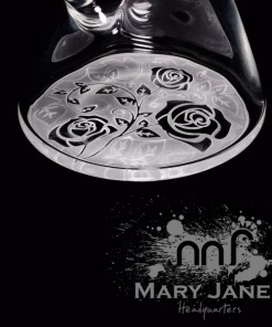 Milkyway Glass 14" Tall 9mm Potion Rose Beaker Bong