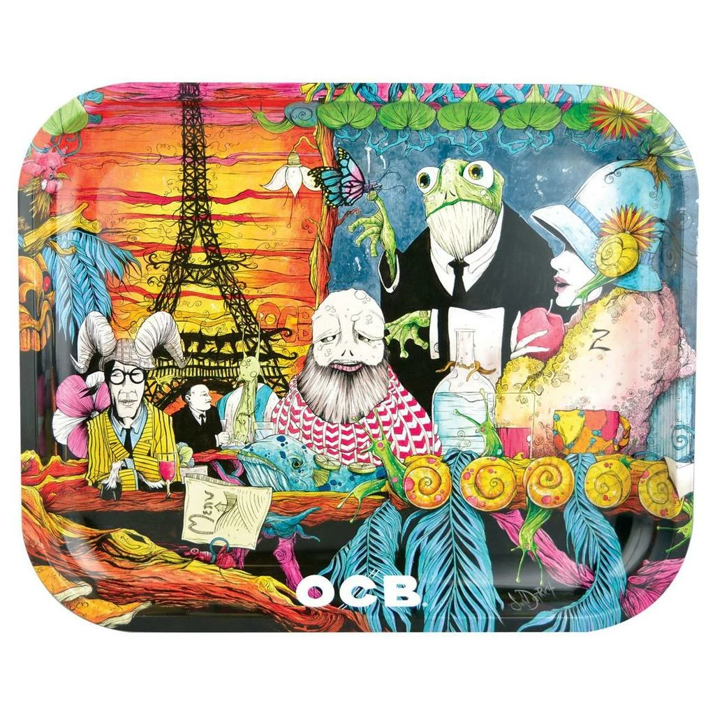 Best Pirce 👏 Puff OCB Rolling Trays 👏 11 Puff OCB Rolling Trays