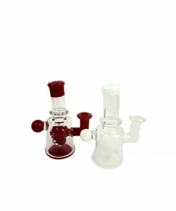 Local Art Flavourtown Glass 6" Tall Skull Dab Rigs