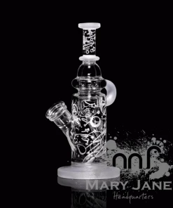 Milkyway Glass 9" Tall Space Odyssey Recycler Dab Rig