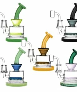 BOB Headquarters Pulsar 6.5" Tall Mini Incline Dab Rig