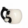 West Coast Gifts Yin Yang Ceramic Mug Pipe Novelty Hand Pipes